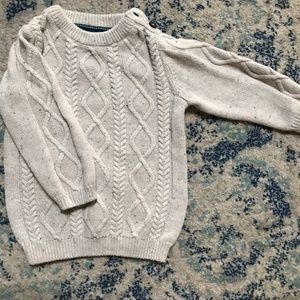 H & M Cable-knit Cotton Sweater Size: 6-9Months